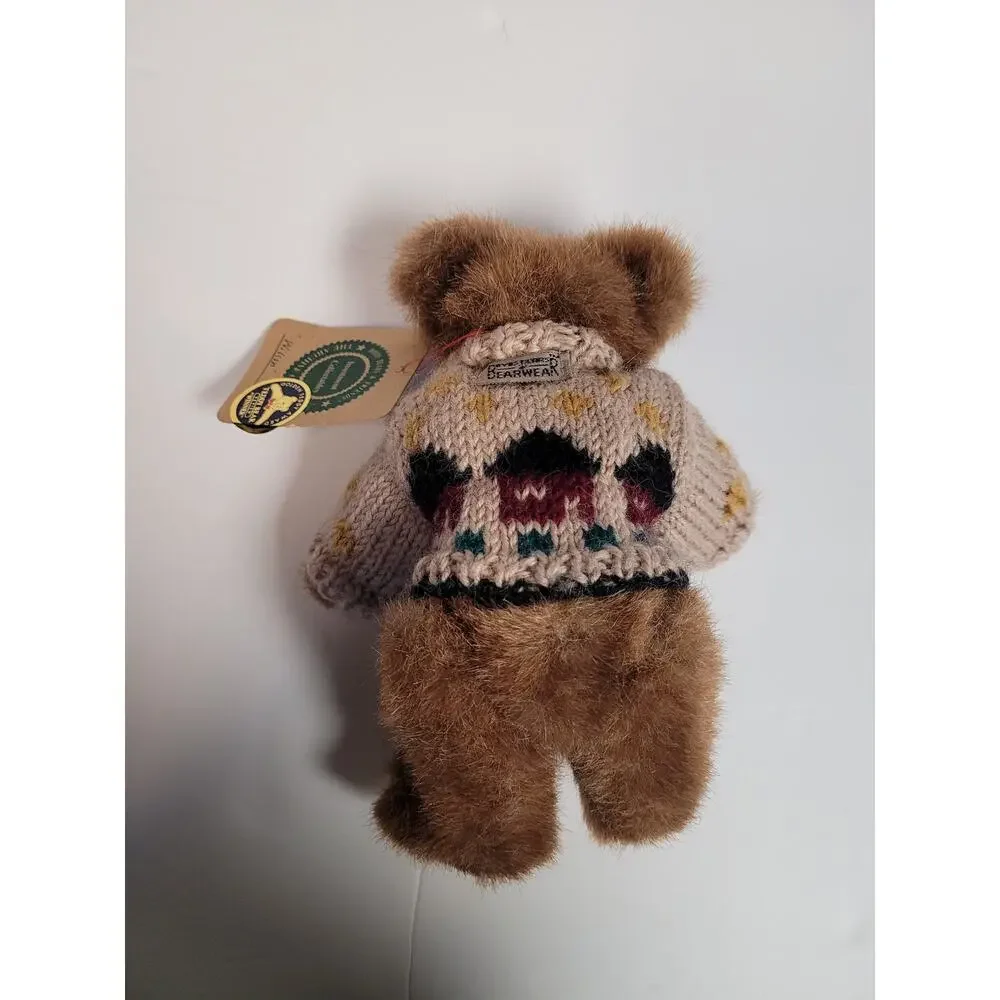 Boyds Bears Archive Collection Wilson Bear Golden Teddy Award Winner Articulated